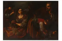 Untitled by Bernhard Keilhau called Monsù Bernardo, oil on canvas, offered Apr 2021