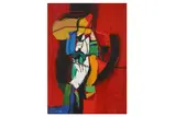 Untitled by Dia Azzawi, 1996, oil on canvas, offered Apr 2021