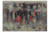 Untitled by Hayder Suleiman, oil on canvas, offered Apr 2021