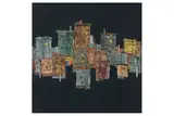 Untitled by Hadi Jamali, mixed media on board, offered Apr 2021