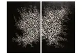 Untitled by Ahmad Mohammadpour, acrylic on canvas, offered Apr 2021