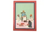 AND HIS TEACHERS PROPERTY FROM THE DEXTER COLLECTION Attributed to Liladhar, Udaipur, Rajasthan, North-Western India, ca by Bhupal Singh, photograph, offered Apr 2021