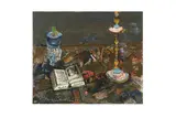 Untitled by Joseph Pressmane, oil on board, offered Mar 2021