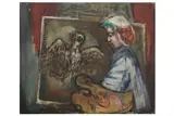 Untitled by Marie-Louise von Motesiczky, oil on canvas, offered Mar 2021