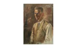 Untitled by Christian Hess, oil on canvas, offered Mar 2021