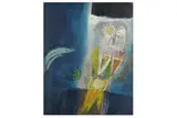 Untitled by Pat Hanly, oil on board, offered Mar 2021