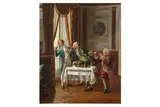 Untitled by François Brunery, oil on canvas, offered Mar 2021