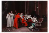 Untitled by Jehan Georges Vibert, oil on canvas, offered Mar 2021