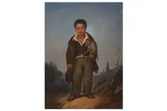 Untitled by Raymond de Baux, oil on canvas, offered Mar 2021