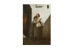 Untitled by Hippolyte Lazerges, oil on panel, offered Mar 2021