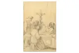Untitled by Antoine-Jean-Baptiste Thomas, 1818, pencil and wash, offered Mar 2021