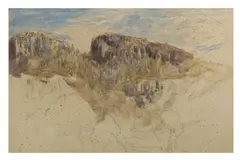 Untitled by David Cox Snr Ows, watercolour, offered Mar 2021