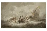 Untitled by Andreas Achenbach, ink and grey, offered Mar 2021