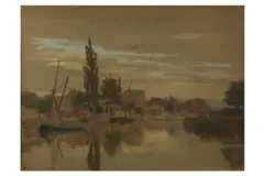 Untitled by Albert Goodwin, watercolour, offered Mar 2021