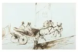 Untitled by Francis Grant, ink and wash, offered Mar 2021