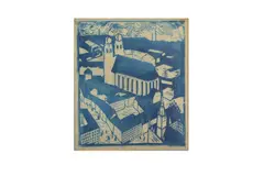 Untitled by Christian Hess, linocut, offered Mar 2021