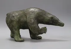 Standing Bear by Rene Rovellotti, bronze, sold Jun 2019