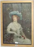 Portrait of an Edwardian lady by Henry Reynolds Steer, 1903, watercolour, sold May 2019