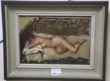 Gloria by Paul Ayshford Lord Methuen, oil on board, sold Apr 2019