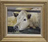 Looking Out by Edna Bizon, oil on canvas, sold Apr 2019