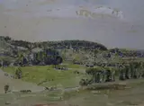 Untitled by Paul Ayshford Lord Methuen, 1949, ink and watercolour, offered Apr 2019