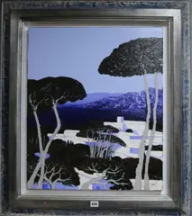 Le Sud by Patrick Reault, oil on canvas, sold Apr 2019