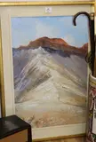 Between Zanskar and Ladakh by Shan Egerton, pastel, sold Apr 2019