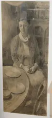 Untitled by Jane Bond, pencil, sold Mar 2019