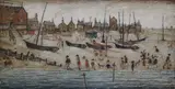 Deal Beach by L. S. Lowry, pencil, sold Mar 2019