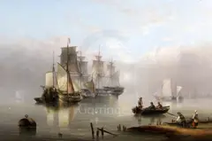 Untitled by Henry Redmore, 1872, oil on canvas, sold Mar 2019
