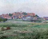 Rye' 1913 Exhibited No.32 Spring Exhibition of British Art 1890-1950, Michael Parkin Gallery labels verso 21 x 25.75in by James Bolivar Manson, oil on canvas, sold Mar 2019
