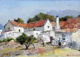 s Cottages, Hout Baysigned and dated by Terence McCaw, oil on board, sold Mar 2019