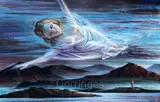 The Dream' signed 32 x 48in by Vladimir Tretchikoff, oil on canvas, sold Mar 2019