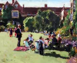 Glyndebourne Dazzle' signed 16 x 20in by Bruce Yardley, oil on canvas, sold Mar 2019