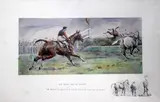 The Worst View in Europe - O by Charles Johnson Payne 'snaffles', watercolour and pencil, sold Mar 2019