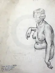 Untitled by William Roberts, pencil, sold Mar 2019