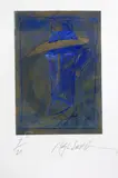 William Burroughs I' signed in pencil and numbered 7/20 21.25 x 15.75in by Ralph Steadman, etching, sold Mar 2019