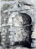 s proof screenprint 'The Pebble Alcove, Stowe by John Piper, screenprint, sold Mar 2019
