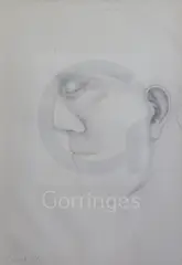 Untitled by Elisabeth Frink, pencil, sold Mar 2019