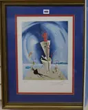 Colour lithographUntitled 1927signed in by Salvador Dalí, lithograph, sold Mar 2019