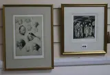 Nine Faces of China by Mortimer Menpes, pencil, sold Mar 2019