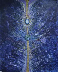 Untitled by Beth Ames Swartz, oil on canvas, sold Feb 2019