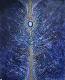 Untitled by Beth Ames Swartz, oil on canvas, sold Feb 2019