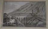 Italian landscape with viaduct, c.1785 Note: Bishop Fisher was a patron of John Constable by John Fisher, watercolour, sold Feb 2019