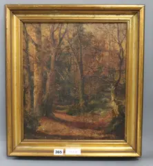 Autumn Ardtully by Elinor May Constable, oil on canvas, sold Feb 2019