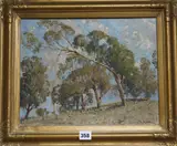 The Bent Tree by Julian Howard Ashton, oil on board, sold Jan 2019