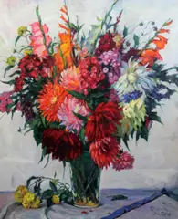 5in., unframed by Vasily Serov, oil on canvas, sold Jan 2019