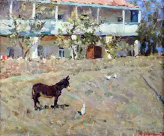 5in by Ivan Sorokin, oil on canvas, sold Jan 2019