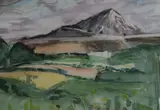 Shehallion, initialled, 23 x 34cm by Peter Robert Macleod Mackie, watercolour, sold Jan 2019