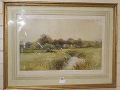 Untitled by George Oyston, watercolour, sold Dec 2018